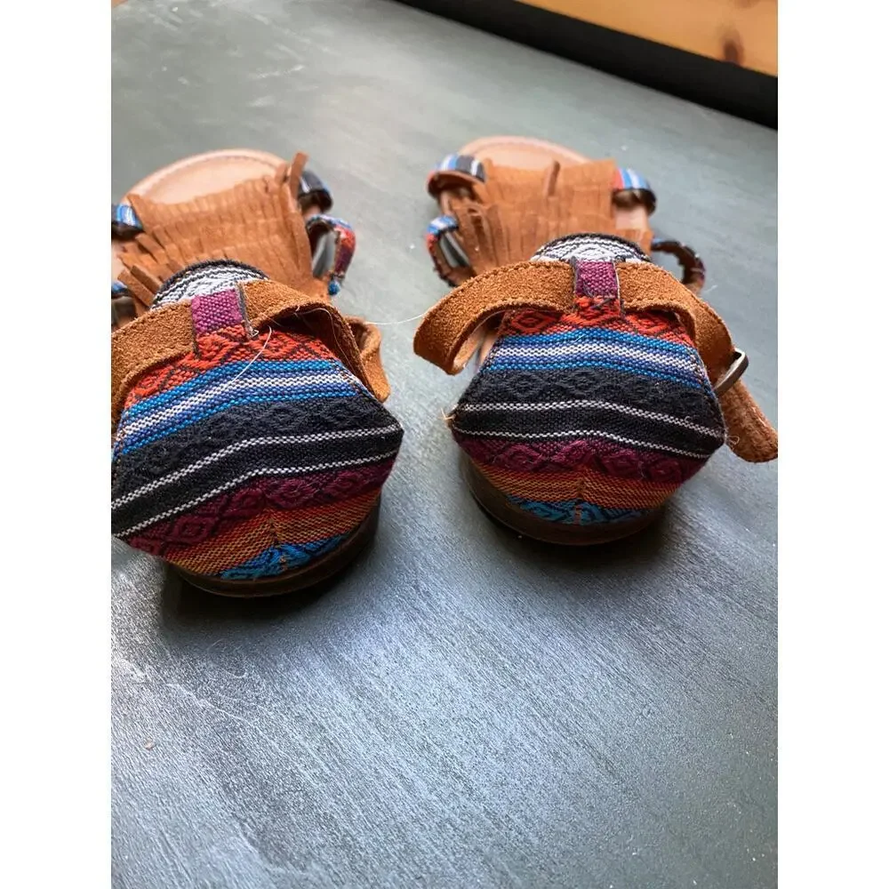 Minnetonka Fringe Sandal NEW